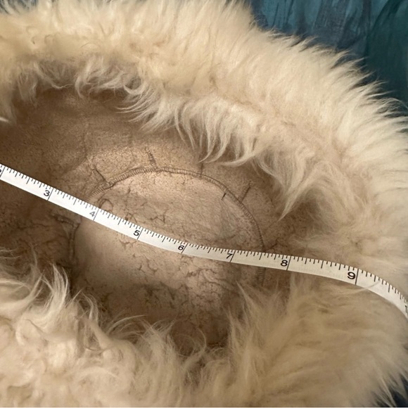 Vintage 70s/80s Shearling Sheepskin Hat - Russian Cossack Style - Picture 7 of 8
